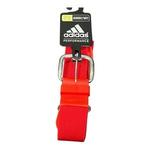 Adidas Youth Baseball‎ or Softball Belt Red One Size Fits All – NWT